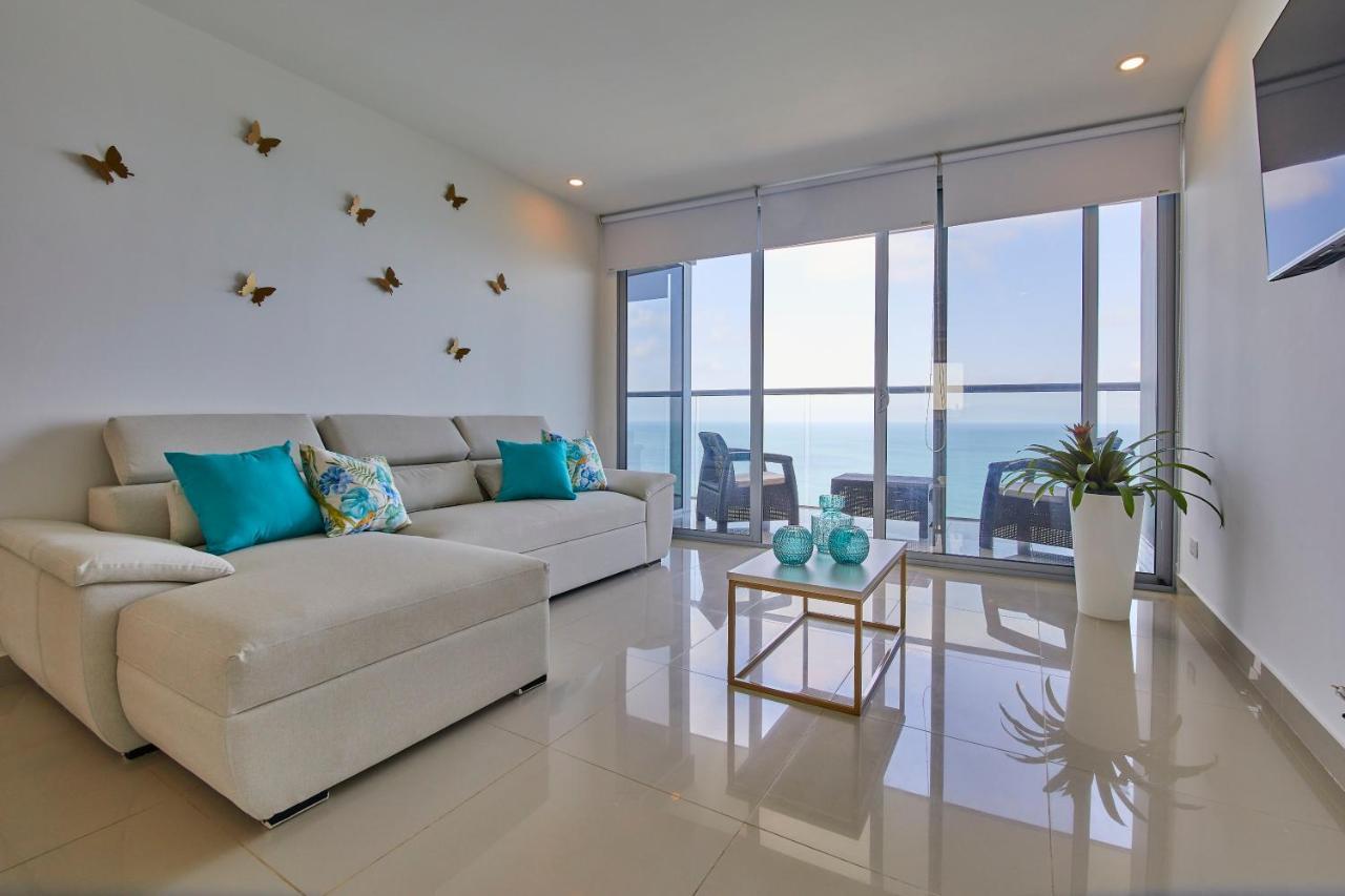 Beachfront Paradise With Outstanding Sunset Views Cartagena Exterior photo