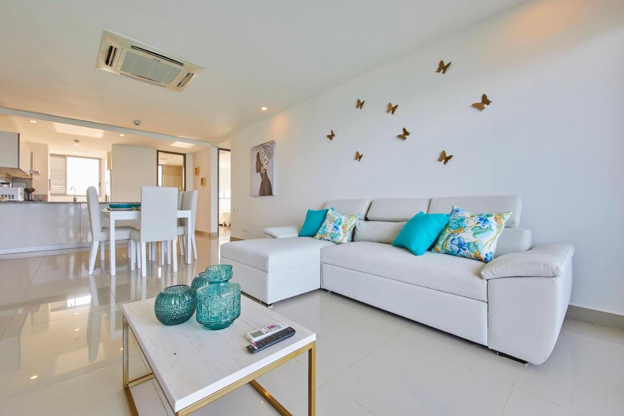 Beachfront Paradise With Outstanding Sunset Views Cartagena Exterior photo