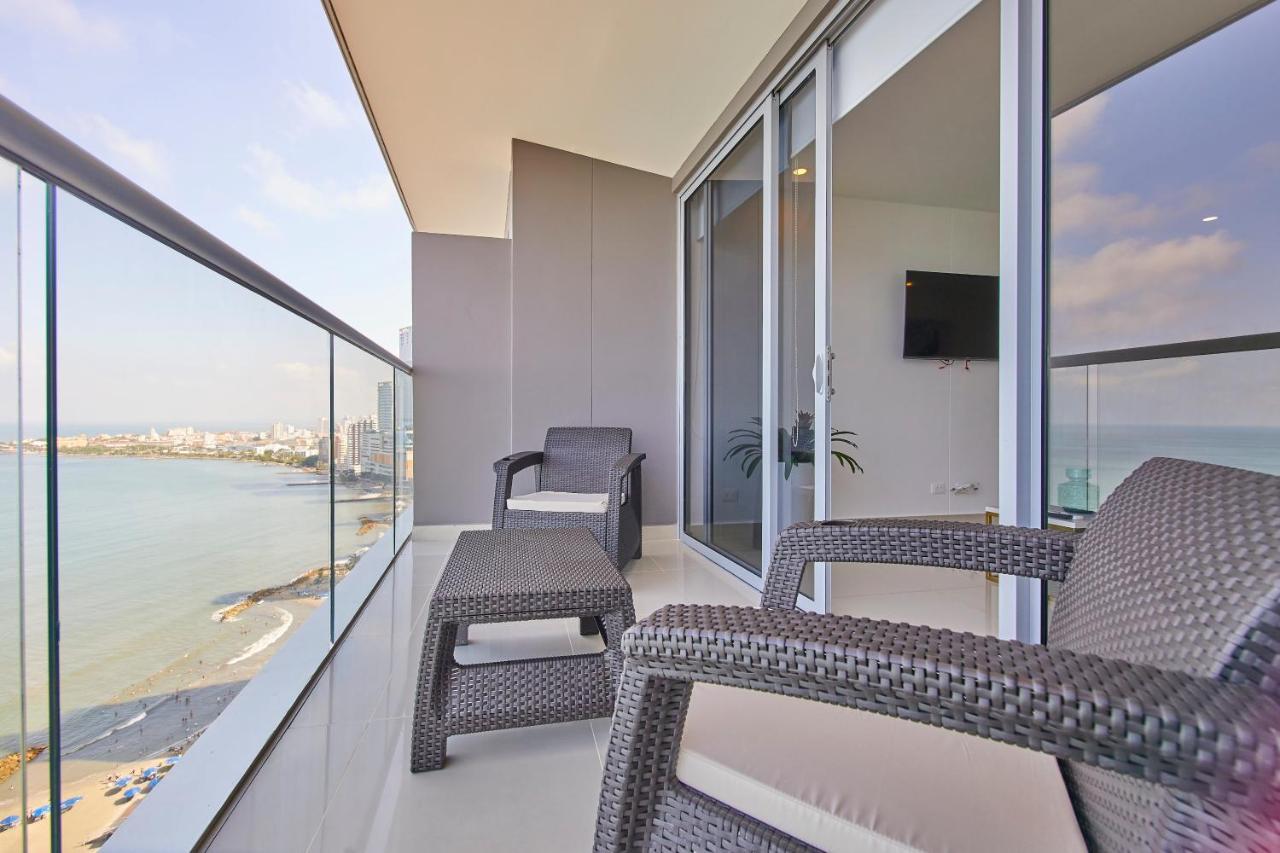 Beachfront Paradise With Outstanding Sunset Views Cartagena Exterior photo