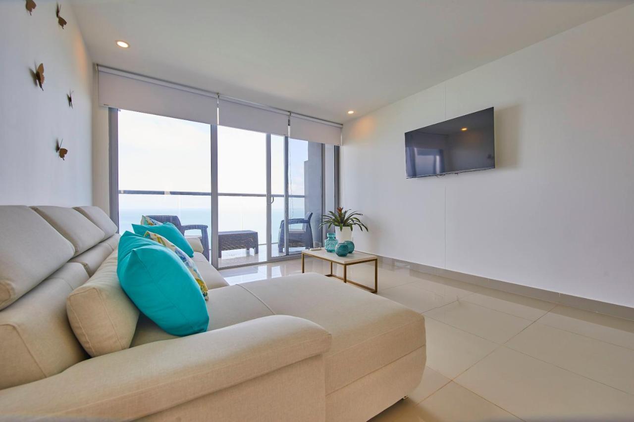 Beachfront Paradise With Outstanding Sunset Views Cartagena Exterior photo