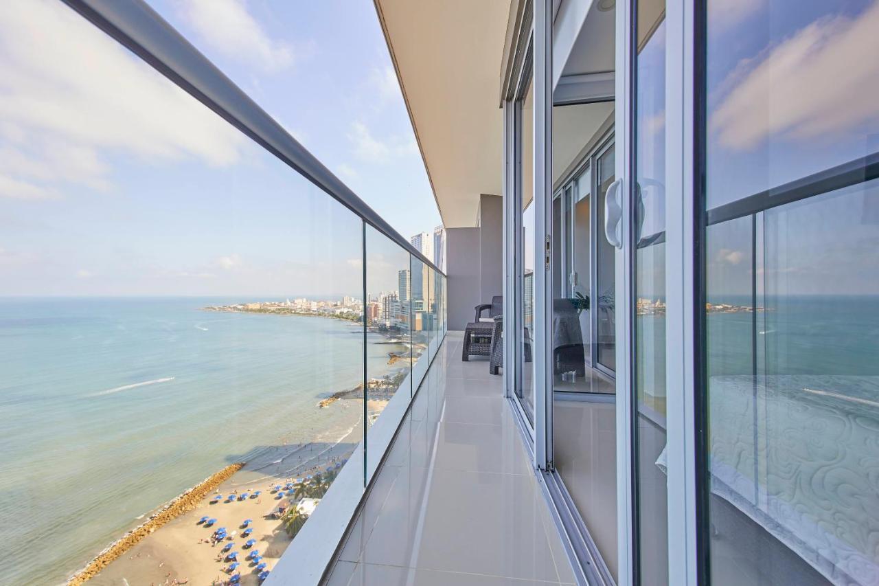 Beachfront Paradise With Outstanding Sunset Views Cartagena Exterior photo
